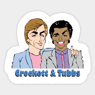 MIAMI VICE TV SHOW FAN ART!! Sticker